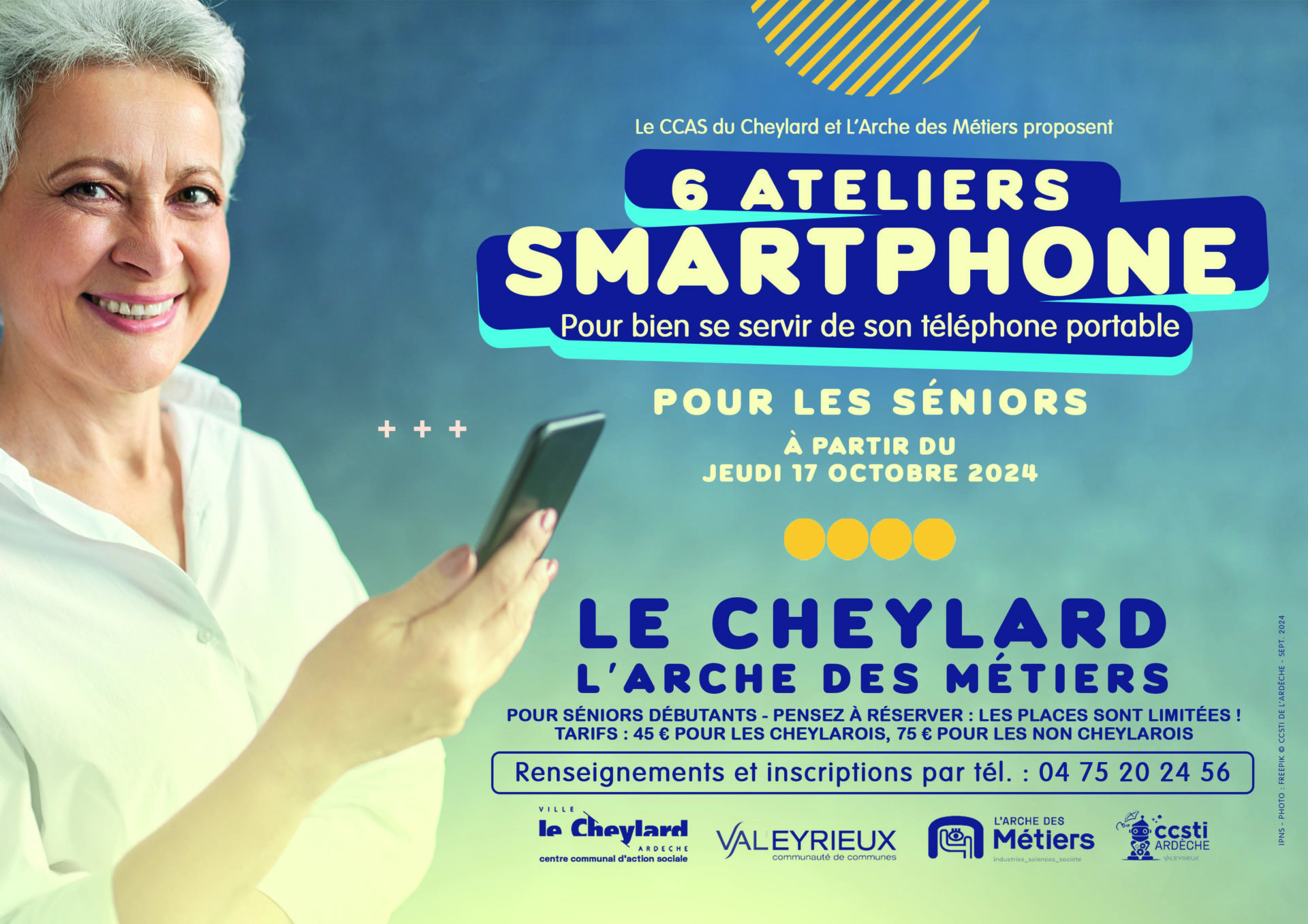 6 ateliers smartphone